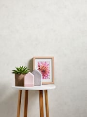 Galerie Wallcoverings White Horizon Industrial A4 Wallpaper Sample - Image 1 of 5