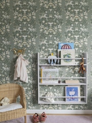 Galerie Wallcoverings Green Resan Kids A4 Wallpaper Sample - Image 1 of 2