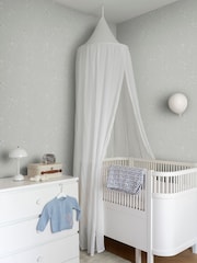 Galerie Wallcoverings Grey Resan Star A4 Wallpaper Sample - Image 1 of 2