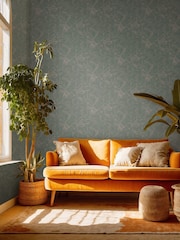 Galerie Wallcoverings Green Terra Abstract Clay A4 Wallpaper Sample - Image 3 of 3