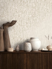 Galerie Wallcoverings Beige Horizon Wood A4 Wallpaper Sample - Image 3 of 5