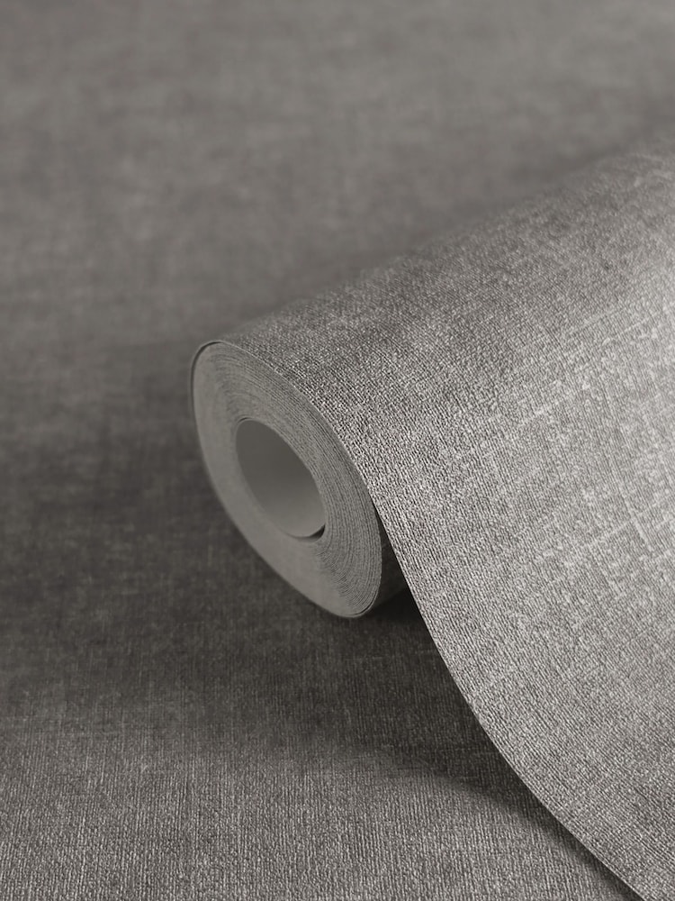 Galerie Wallcoverings Grey Horizon Plain Texture A4 Wallpaper Sample - Image 4 of 4