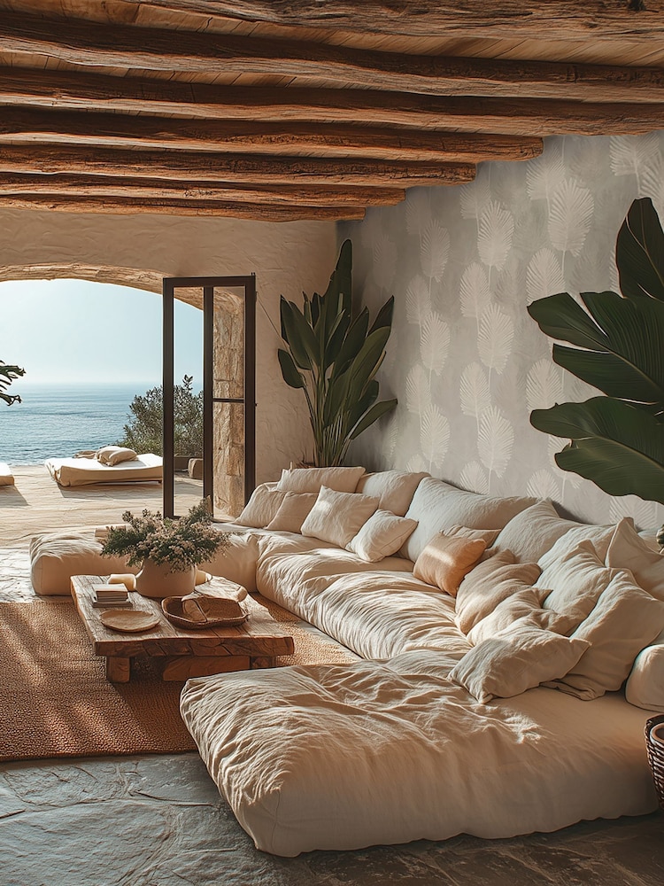 Galerie Wallcoverings Grey Horizon Tree Leaf A4 Wallpaper Sample - Image 1 of 5