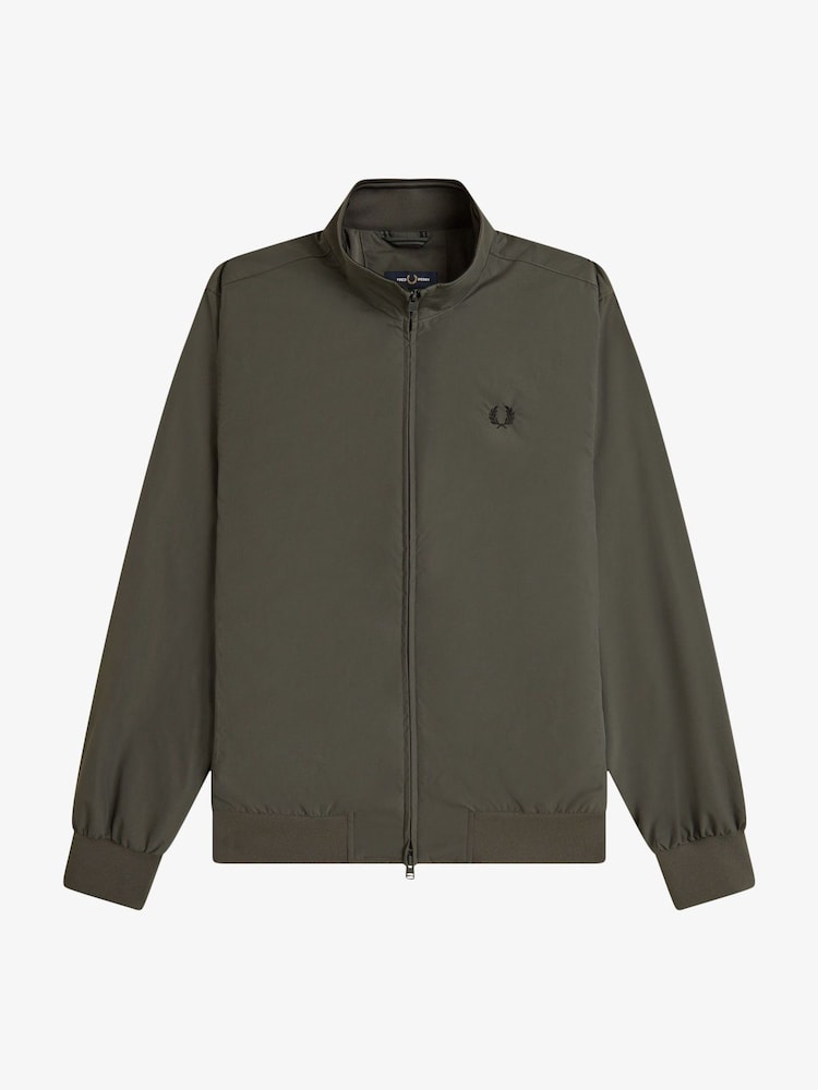 Fred Perry Green Brentham Jacket - Image 1 of 2