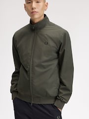 Fred Perry Green Brentham Jacket - Image 3 of 5