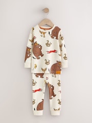Green/Ecru Gruffalo Snuggle Pyjamas 2 Pack (9mths-8yrs) - Image 6 of 11