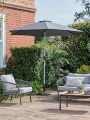 Gallery Home Grey Valletta 2.7m Garden Parasol - Image 1 of 6