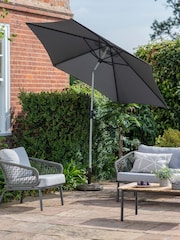 Gallery Home Grey Valletta 2.7m Garden Parasol - Image 3 of 6