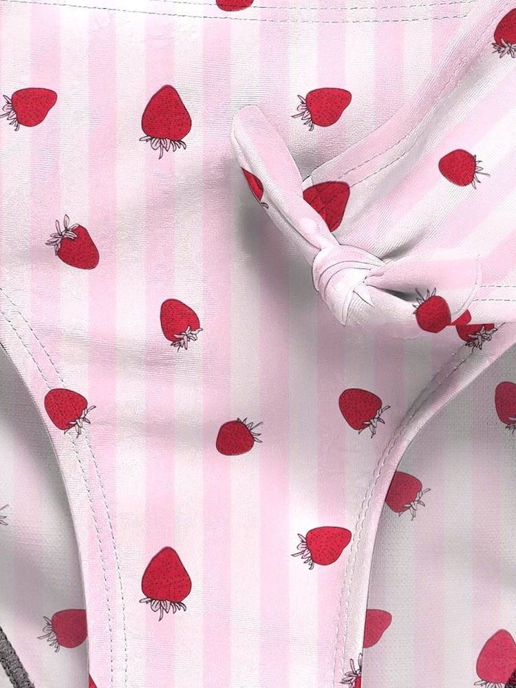 ONLY KIDS Red Strawberry Print Bikini - Image 3 of 3