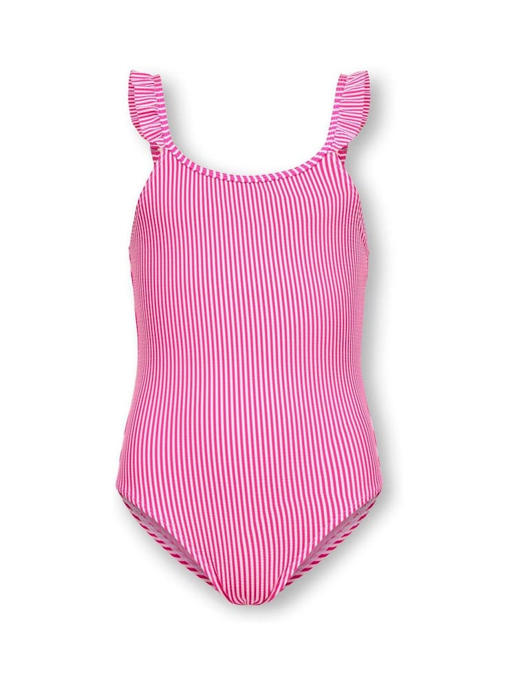 Stripe Older Girls Swimsuit - Image 1 of 2