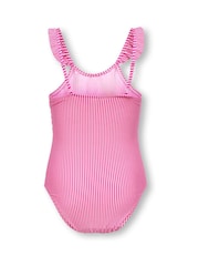 Stripe Older Girls Swimsuit - Image 2 of 2