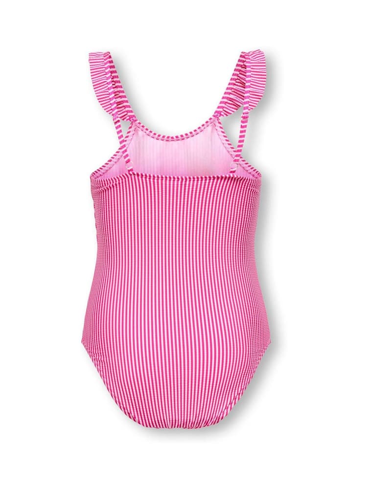 Stripe Older Girls Swimsuit - Image 2 of 2