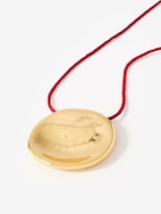 Mint Velvet Gold Tone Stud Rope Necklace - Image 3 of 5