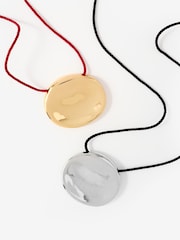 Mint Velvet Gold Tone Stud Rope Necklace - Image 4 of 5