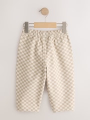 Nevtralna karirasta plošča - Pull On Barrel Trousers (3mths-7yrs) - Slika 6 iz 8