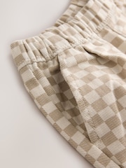 Nevtralna karirasta plošča - Pull On Barrel Trousers (3mths-7yrs) - Slika 7 iz 8