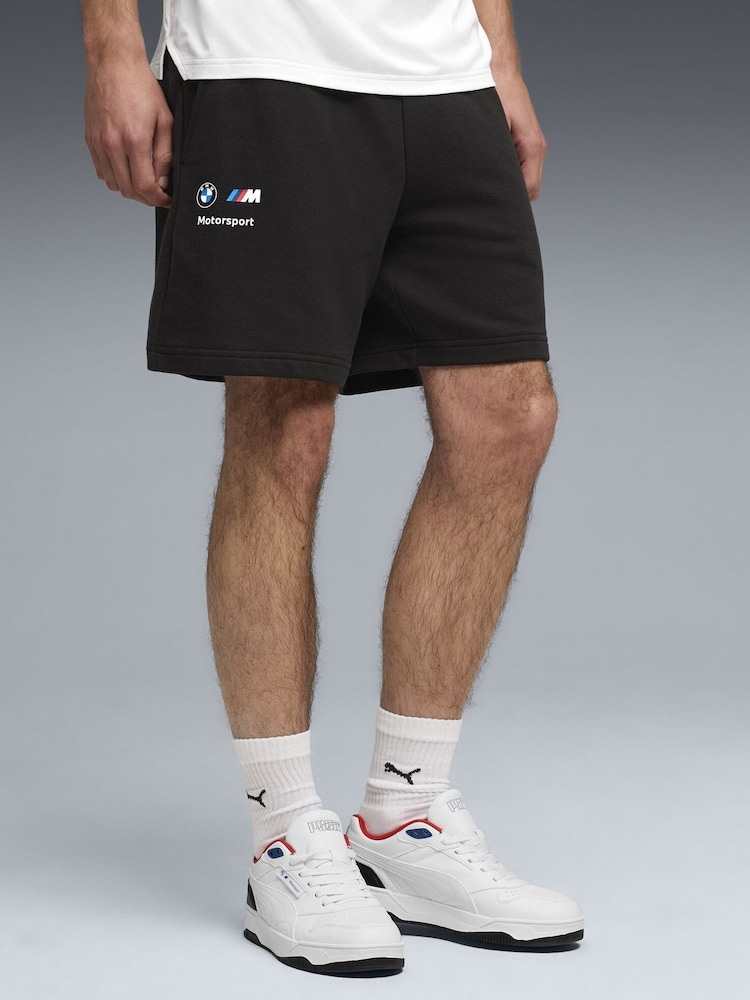 Puma Black BMW Motorsport Essentials Shorts - Image 1 of 5