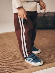 Burgundy Red Barrel Pull On Trousers (3mths-7yrs) - Image 1 of 4