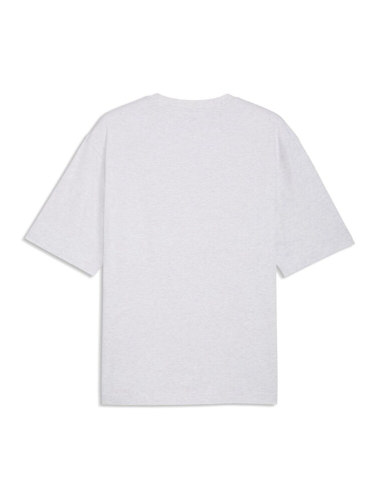 Puma White Wardrobe Essential Boxy T-Shirt - Image 5 of 5