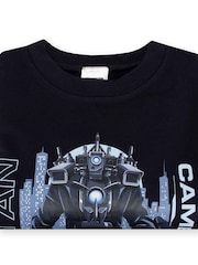 Character Black Skibidi Toilet Sweatshirt - Image 3 of 9