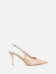 Simmi London Cream Samaya Slingback Court Shoes - Image 2 of 5