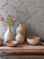 Galerie Wallcoverings Grey Horizon Floral 10.05M Wallpaper - Image 1 of 4