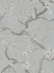 Galerie Wallcoverings Grey Horizon Floral 10.05M Wallpaper - Image 2 of 4