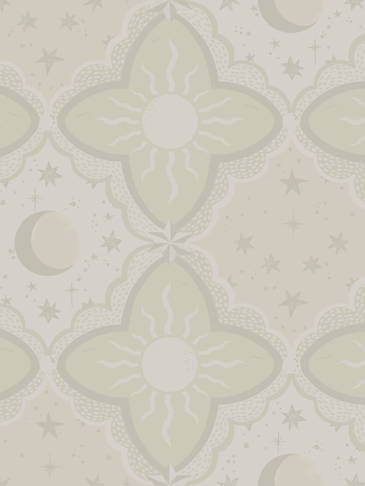 Galerie Wallcoverings Beige Resan Star 10.05M Wallpaper - Image 2 of 2