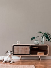 Galerie Wallcoverings Beige Horizon Plain Texture 10.05M Wallpaper - Image 3 of 4