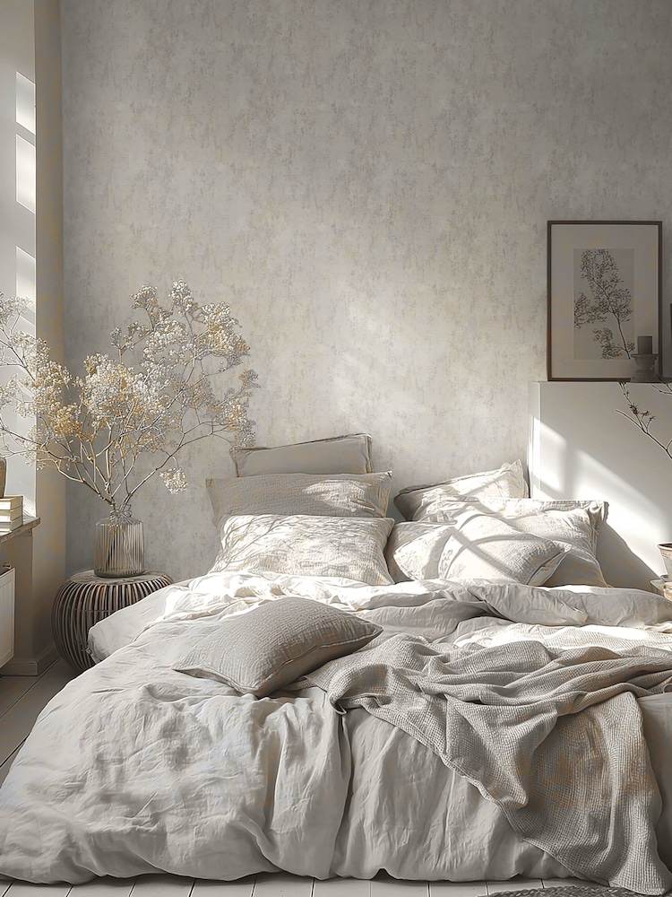 Galerie Wallcoverings Beige Horizon Industrial 10.05M Wallpaper - Image 1 of 5