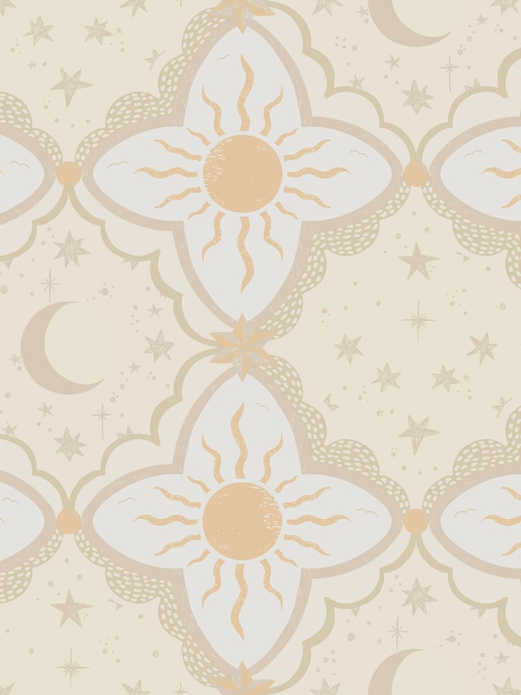Galerie Wallcoverings Yellow Resan Star 10.05M Wallpaper - Image 2 of 2