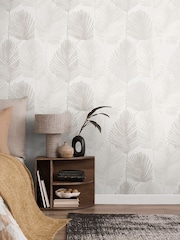 Galerie Wallcoverings Grey Horizon Tree Leaf 10.05M Wallpaper - Image 3 of 5