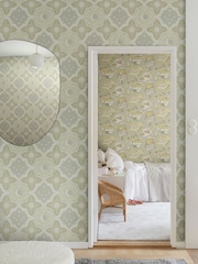 Galerie Wallcoverings Green Resan Star 10.05M Wallpaper - Image 3 of 3