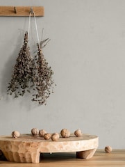 Galerie Wallcoverings Blue Terra Plain Texture Clay 10.05M Wallpaper - Image 1 of 2