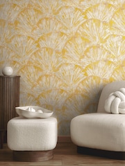 Galerie Wallcoverings Yellow Horizon Abstract 10.05M Wallpaper - Image 3 of 5