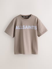 smALLSAINTS Brown Graphic Crew T-Shirts 3 Pack - Image 4 of 8