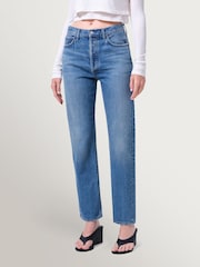 AGOLDE Circulate 90s Pinch Waist High Rise Straight Jeans - Image 1 of 10
