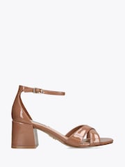 Steve Madden Brown Fergie Sandals - Image 1 of 4