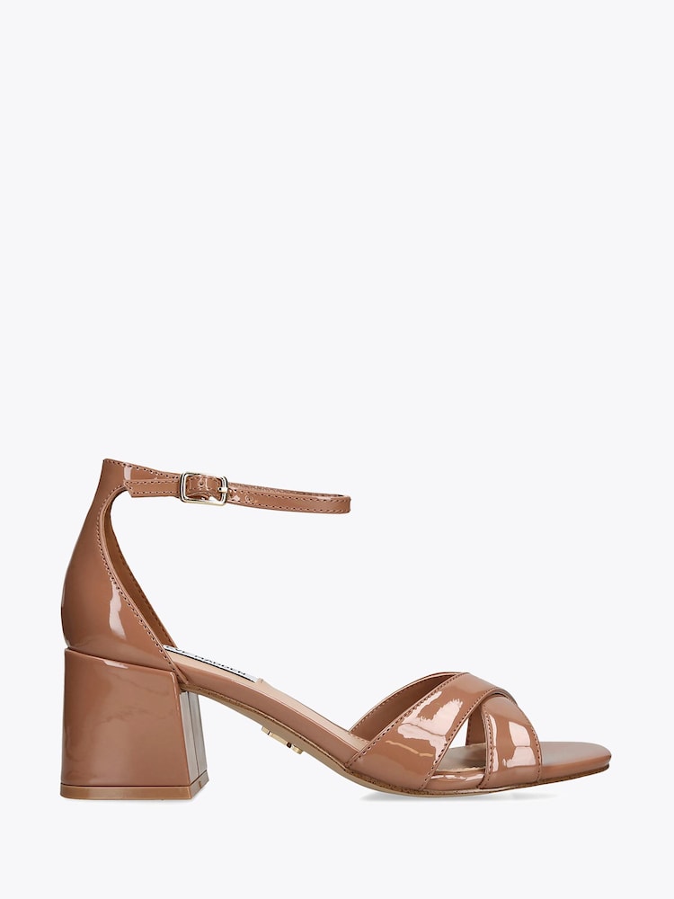 Steve Madden Brown Fergie Sandals - Image 1 of 4