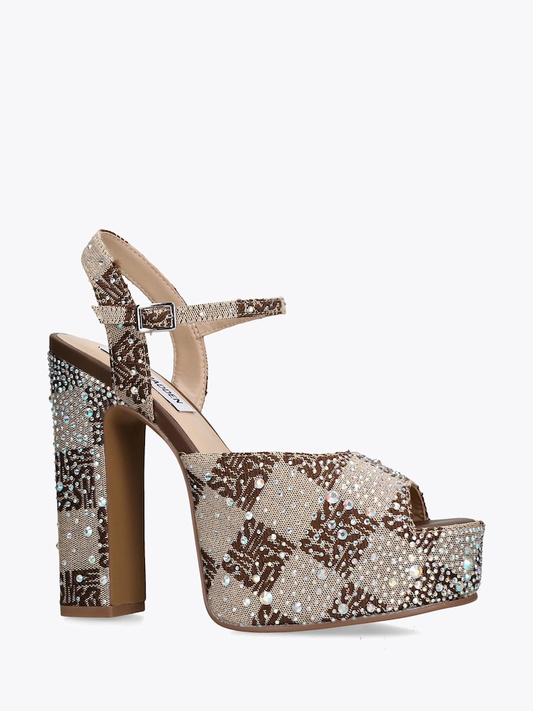 Steve Madden Brown Tandem Sandals - Image 2 of 4