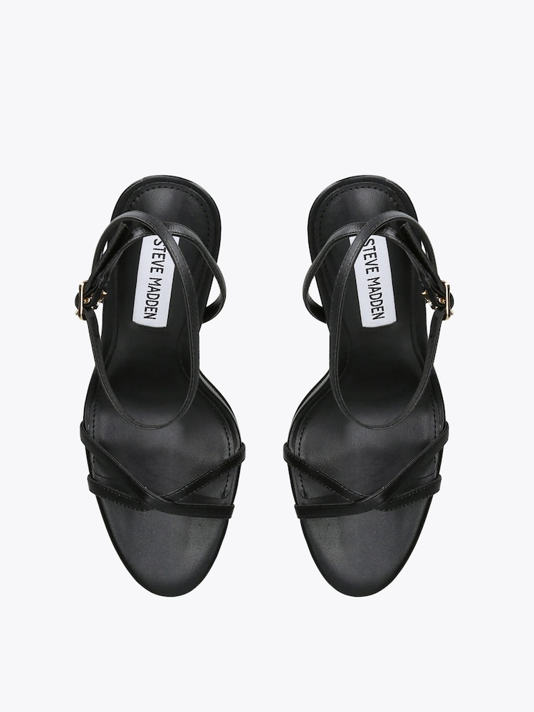 Steve Madden Black Ground Juniper Sandals - Image 2 of 4 Steve Madden Black Ground Juniper Sandals - Image 2 of 4
