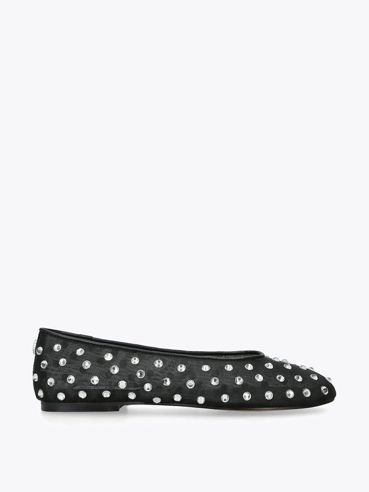 Steve Madden Black Viv Slippers - Image 1 of 4
