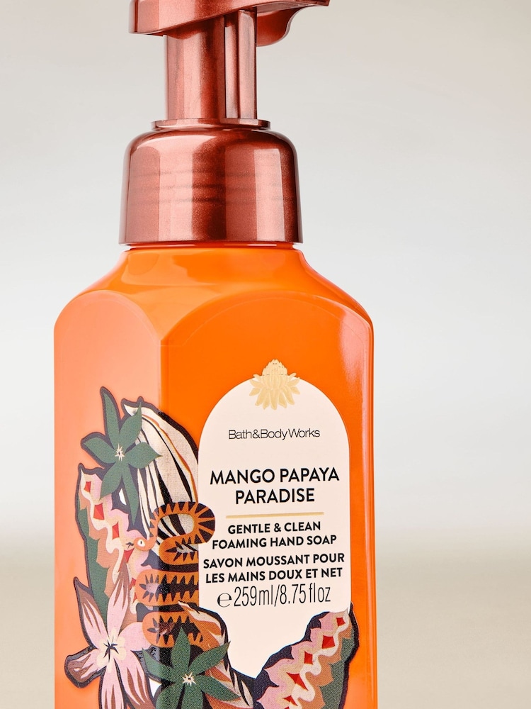 Bath & Body Works Mango Papaya Paradise Gentle & Clean Foaming Hand Soap 259ml - Image 2 of 2