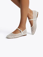 Steve Madden White Mags Shoes - Image 2 of 5
