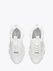 Steve Madden White POSSESSION-E Trainers - Image 2 of 3