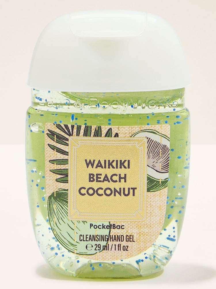 Bath & Body Works Waikiki Beach Coconut PocketBac Cleansing Hand Gel 29ml - Image 1 of 3