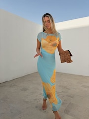 Robe Never Fully Dressed Poppy Mesh Luna - Image 1 sur 4