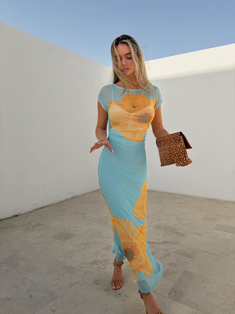Robe Never Fully Dressed Poppy Mesh Luna - Image 1 sur 4