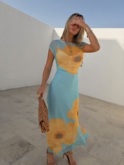 Robe Never Fully Dressed Poppy Mesh Luna - Image 2 sur 4