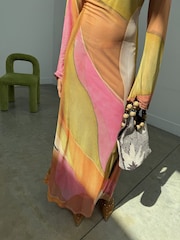 Never Fully Dressed Green Petite Poppy Aria Mesh Dress - Image 3 of 5